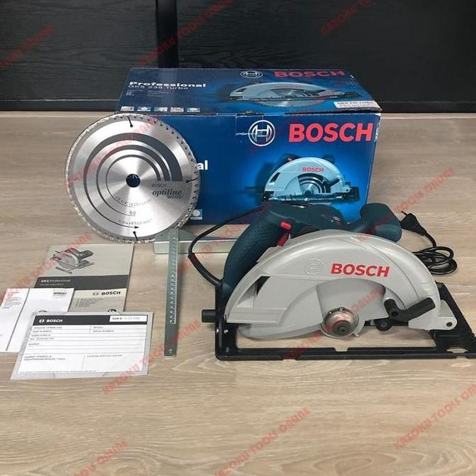 Mesin Circular Saw Bosch Gks 235 Turbo Profesional Gergaji Kayu Gks235