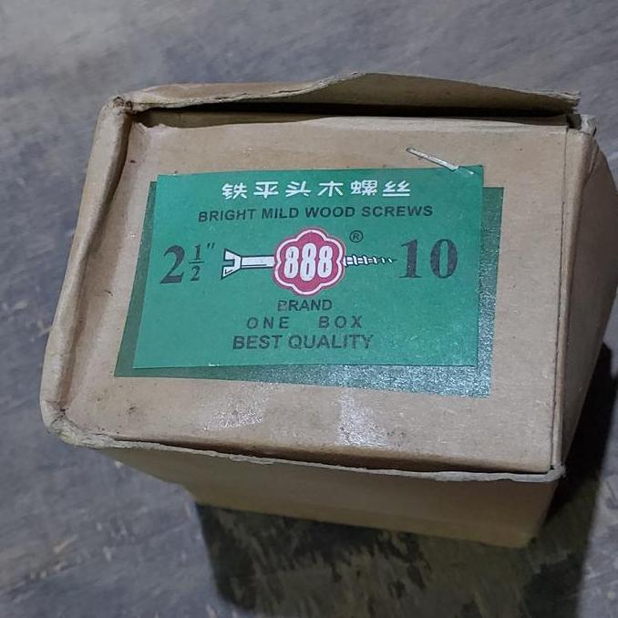 SKRUP KAYU SEKRUP KAYU TAPPING SCREW 2 1/2 INCH 1 DUS