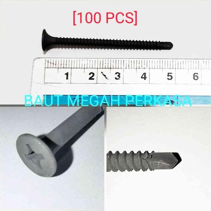 Sekrup SDS Gypsum 6x2 (5 cm)