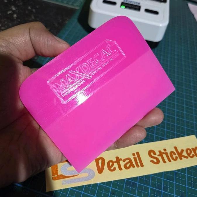Rakel Kape Scrapper alat pasang PPF Maxdecal PRS100 PPF Rubber Squeegee 10CM Karet Soft Premium