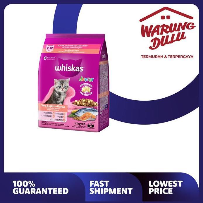 Whiskas Junior Tuna Salmon 1.1kg