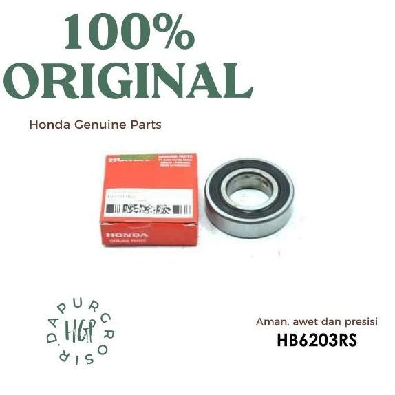HB6203RS - Laher Gear Belakang Supra X 125 , Bearing,Ball Original AHM