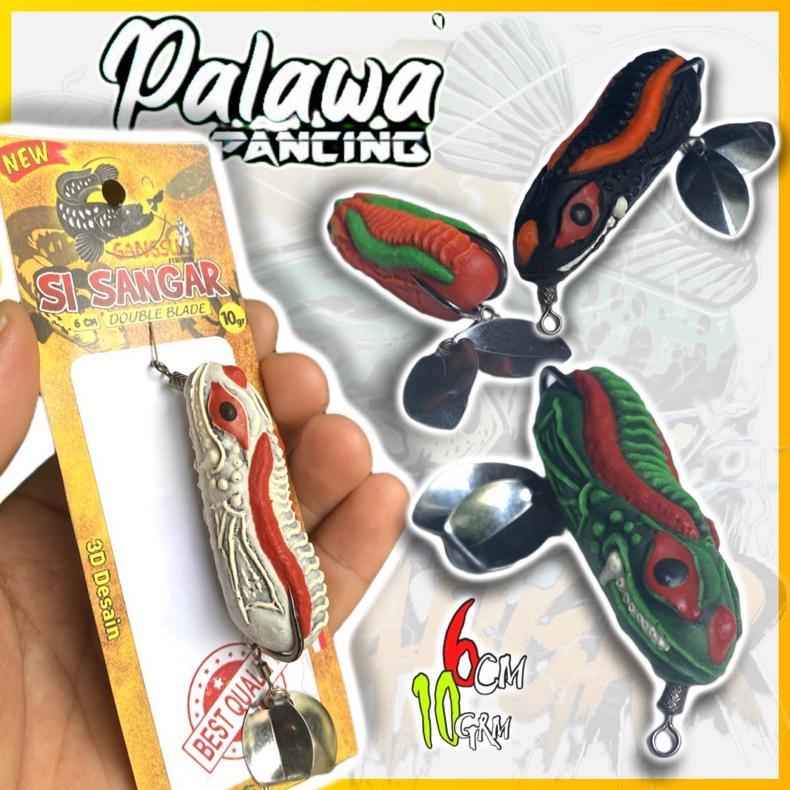 Softfrog  Si sangar Uk Besar 6cm Lure Toman & Gabus Besar