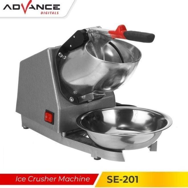 [COD] Mesin Es Serut / Ice Crusher/Mesin Penghancur Es Advance SE201 Alat Besi Stainless  Cream  Kit