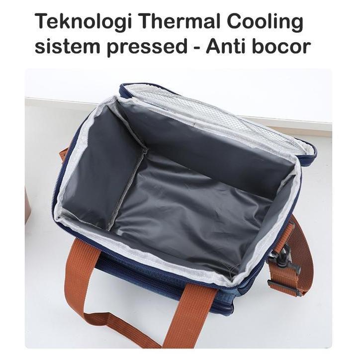 Cooler Bag Tempat bekal Lunch Box Bag Tas Pendingin Tas Es Krim GS