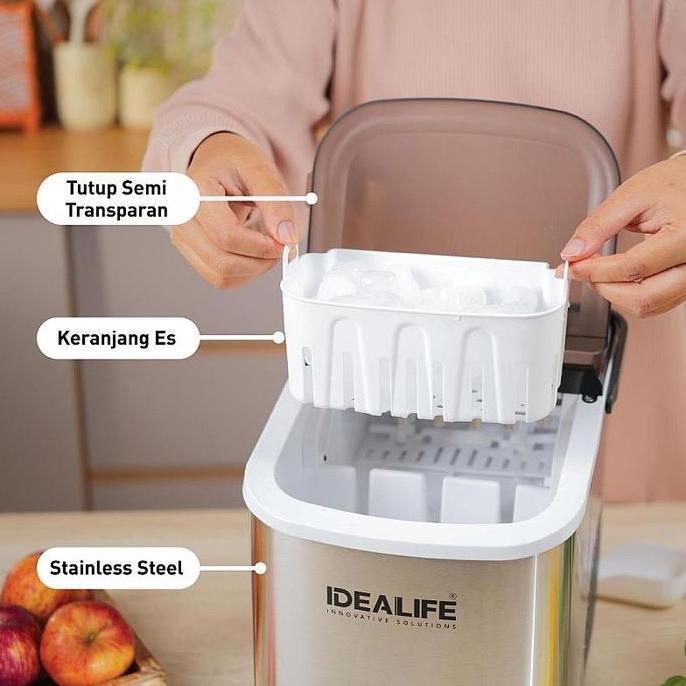 IDEALIFE - Ice Maker - Pembuat Es Batu (IL-121) HS