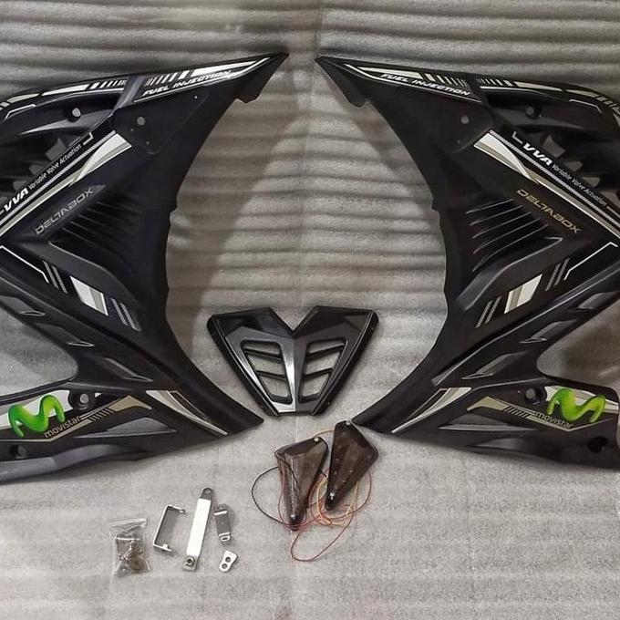 Sayap Vixion-R sayap samping vixion R 1set kanan kiri sudah berikut lampu SEN HT