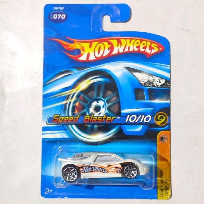 Hotwheels Hot Wheels Speed Blaster putih 2006 Track Aces rare