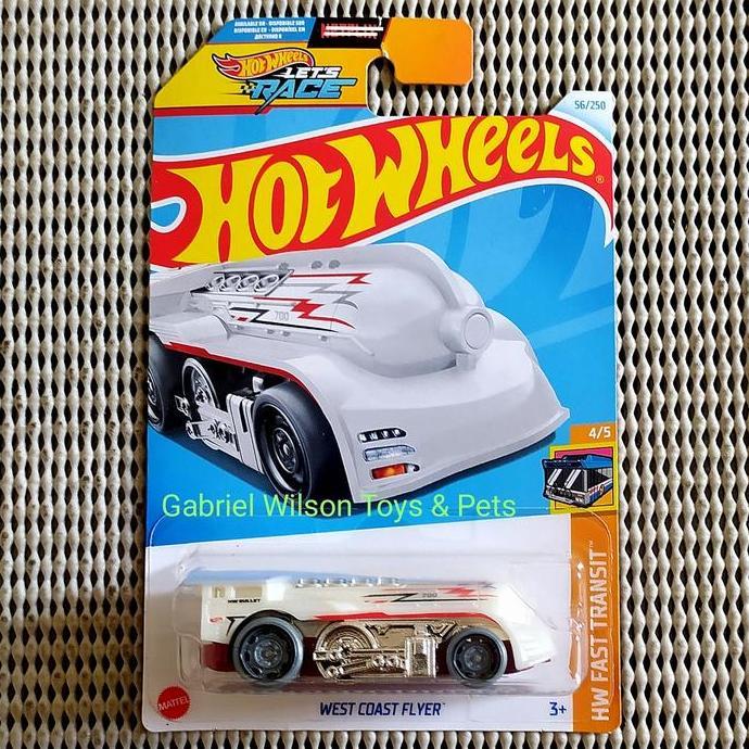 Hot Wheels West Coast Flyer - White Drag