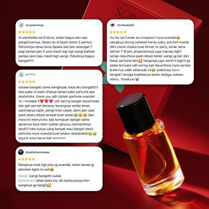 Lansungkirim- Myra Scandal Extrait De Parfum