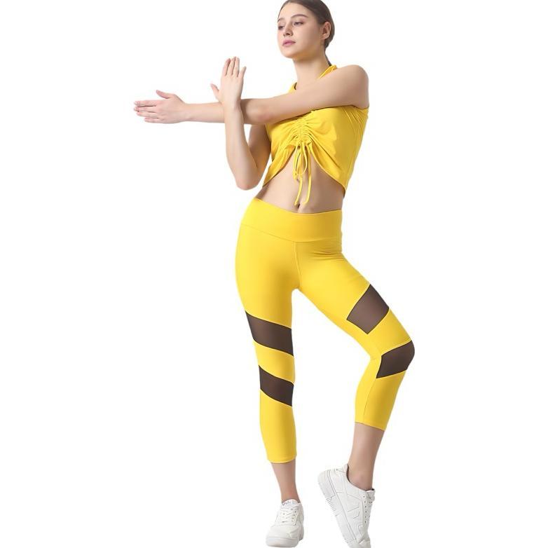 new rs-setelan olahraga wanita baju senam premium crop top baju senam aerobic terbaru legging olahra