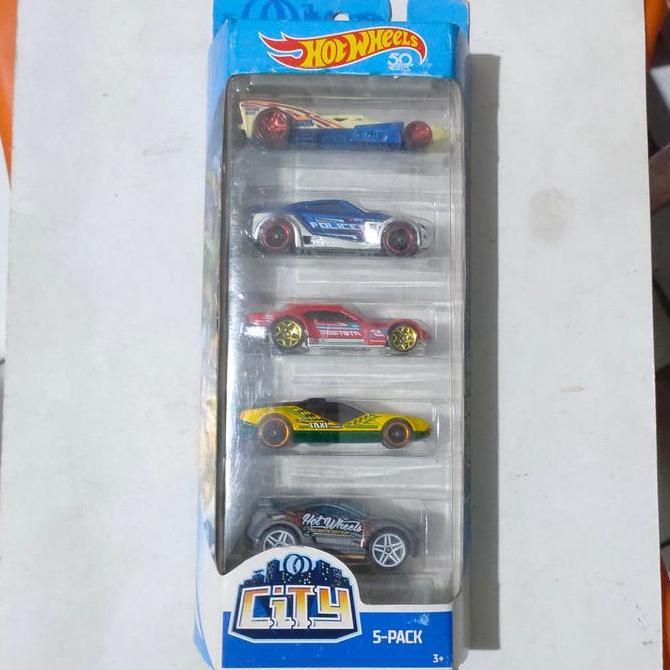 Hotwheels Hot Wheels City 5 Gift Pack 2018 RD 10 Drift Tech Symbolic La Fasta