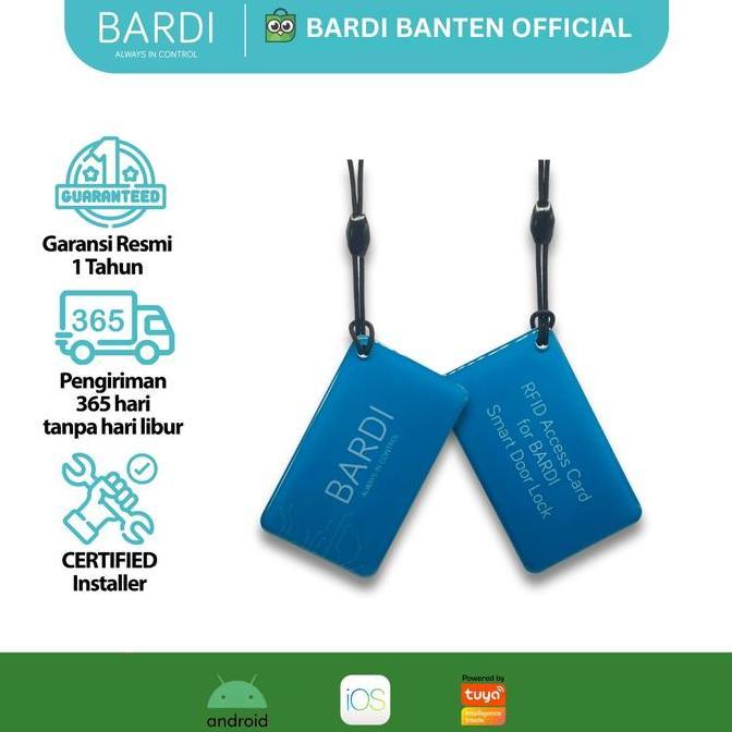 BARDI Kartu RFID untuk Kunci Pintu Pintar BARDI Banten Official Distributor Resmi Garansi 1 Tahun 36