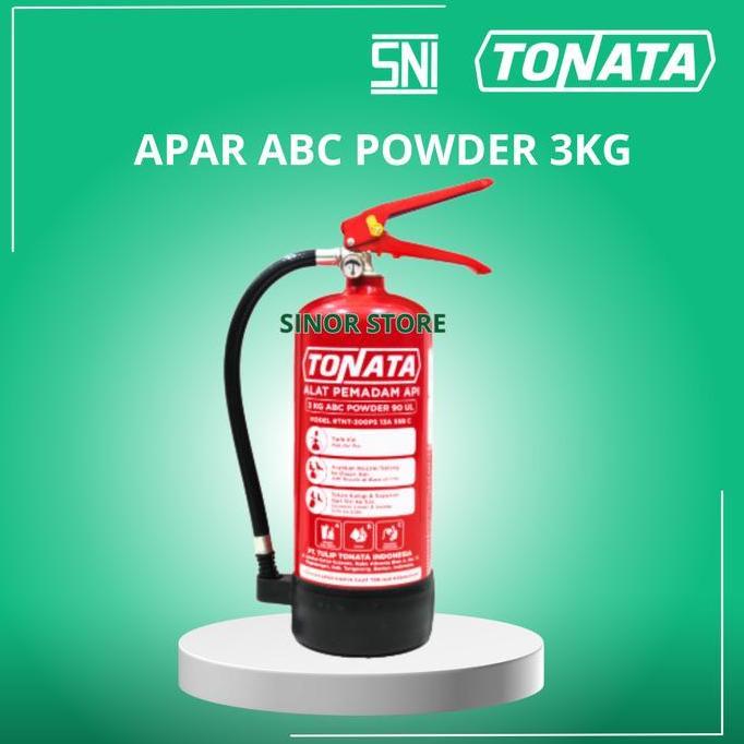 Alat Pemadam Api Tonata 3 kg SNI / APAR ABC Powder terlaris