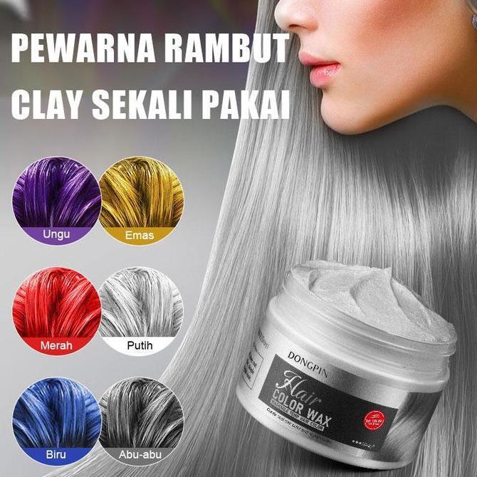 DAELOOS - CODDONGPIN & SADOER HAIR COLOR CLAYSEKALI PAKAIWARNA FASHION UNTUK SEMUA GENDER PEWARNA RA