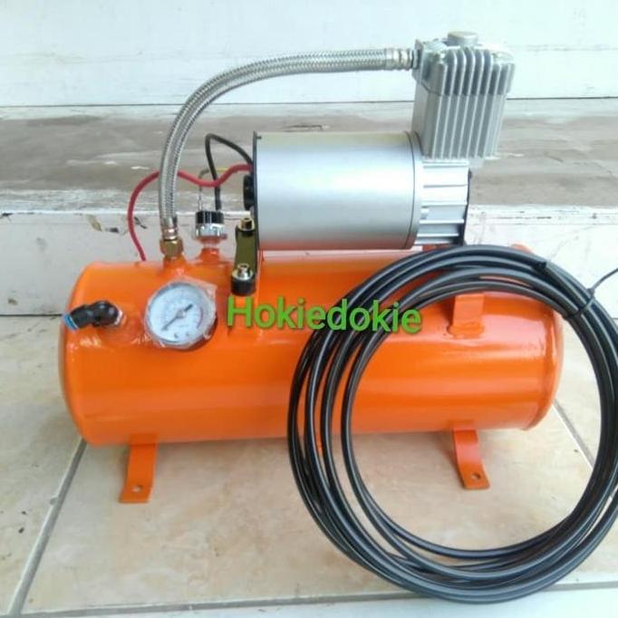 Tabung Kompresor Angin Telolet Otomatis 12V 6 Liter Forsale