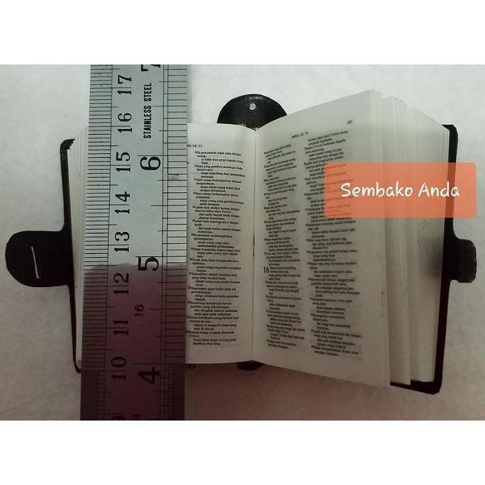 aridpratian - alkitab kristen ukuran super mini. terjemahan baru edisi 1. lai. tb1 002 supermini