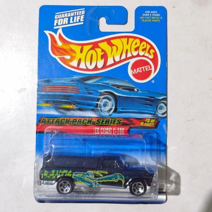 Hotwheels Hot Wheels 1979 79 Ford Truck F150 F 150 hitam 2000