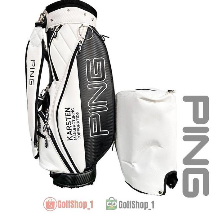 Cart Bag Golf Ping Golf New - Tas Golf Ping Golf Import