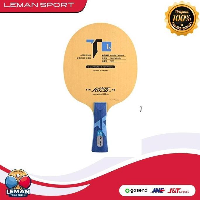 Kayu Bet Yinhe T1S Handle FL / Kayu Bet Pingpong Tenis Meja Blade