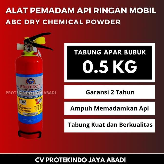 Promo Apar 0.5 Kg Gm Protect Powder Apar Mobil / Pemadam Api / Apar Ringan Cod