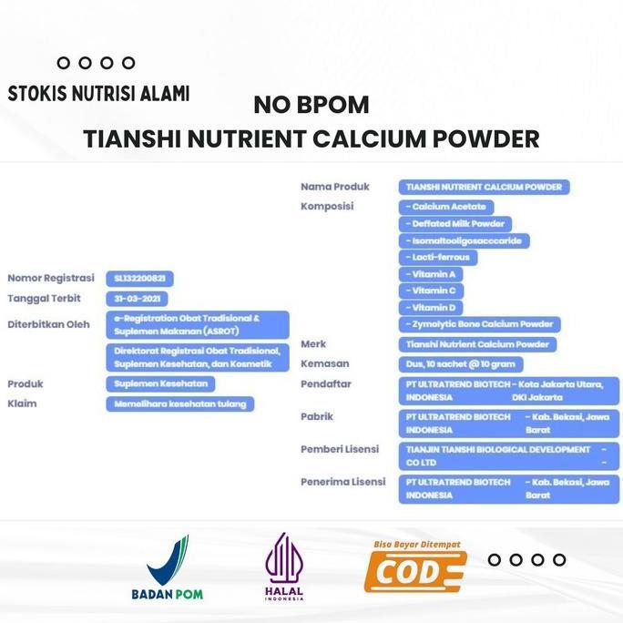 Erbe- Paket Nutrisi Kista, Miom, Endometriosis, Nutrisi Organ Reproduksi Wanita, Tiens Calcium + Tie