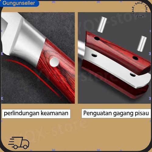 Oita Pisau Dapur Stainless Steel Daging Boning Pisau Super Tajam Baja Asli Import Produk Berkualitas