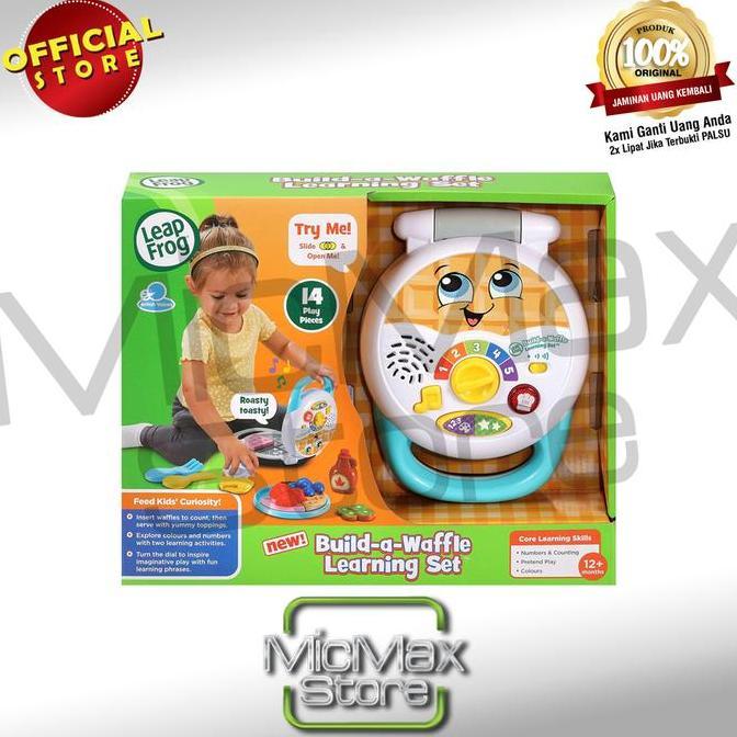 TERLARIS LEAPFROG LEAP FROG BUILD A WAFFLE LEARNING SET LPF80-616700