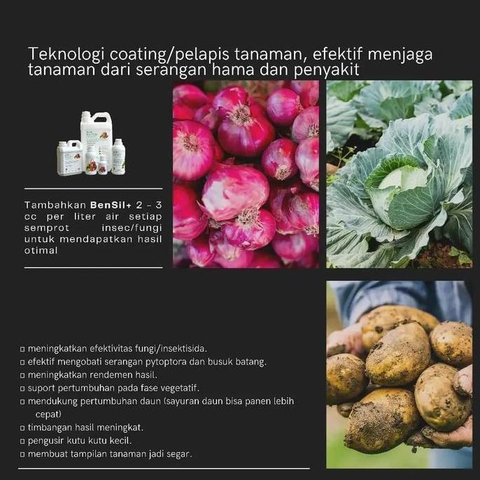 BenSil+ Beneficial Silika + Kalium 1 liter Pupuk Cair Silika + Kalium