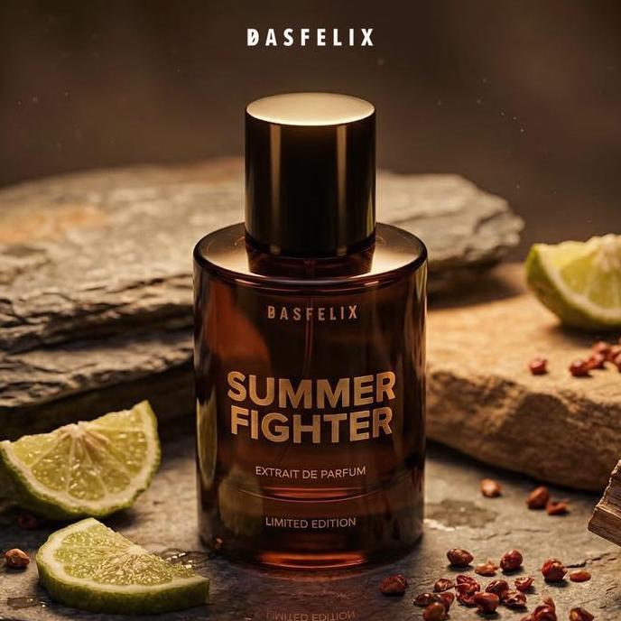 Dasfelix Summer Fighter - Extrait de Parfum - Parfum Pria Tahan Lama - Aroma Segar Citrus