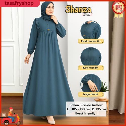 Gamis Lebaran Wanita Muslim Bahan Adem Nyaman Rekomendasi Terbaik