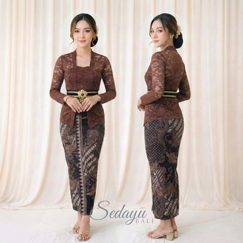 MURAH FULL COLOR ONE SET KEBAYA SOFIA PANJANG SET OBI BELT | PAKAIAN ADAT ATASAN DAN BAWAHAN WANITA 