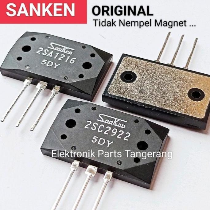 Transistor Sanken 2Sa1216 2Sc2922 (Sepasang) Transistor Sanken 2Sc2922 Transistor 2Sa1216 Transistor