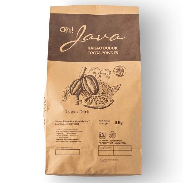 Ready Stock Oh Java Coklat Bubuk Dark 5kg