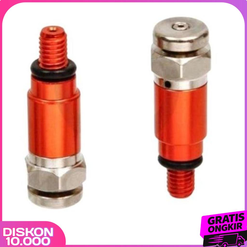 Airbleeder Air Bleeder Airbleder Shock Fork Depan Se Trail Buang Angin Wp 43 - 48 Mm Ukuran M4X0.7 H