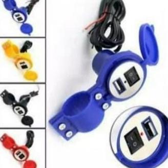 Charger Casan Hp Motor ANTI AIR USB Plug Socket Phone Handphone Aki
