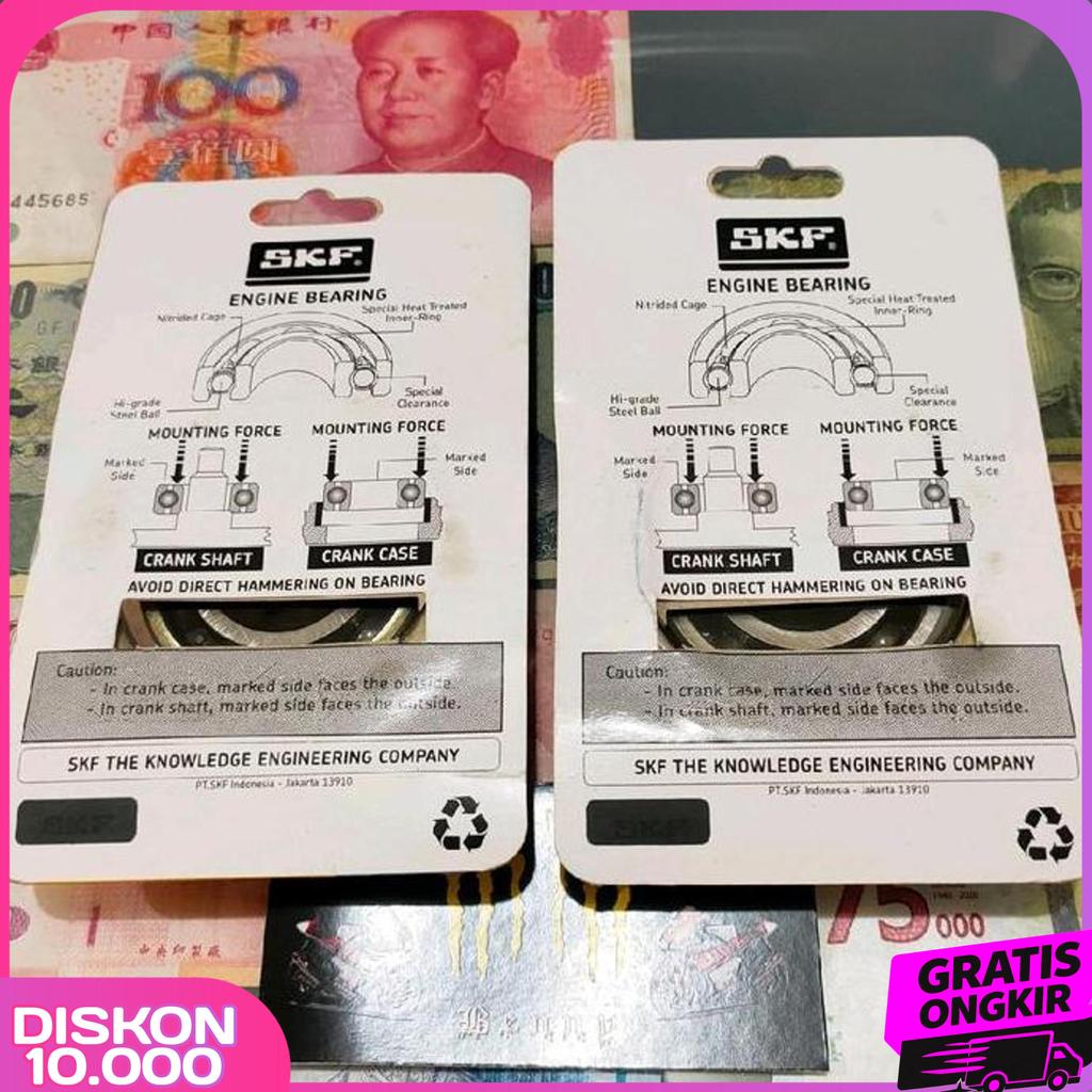 Bearing Laher Kruk Ker As 6205 Skf Enduro High Speed C3. F1. F1Z.  F1Zr. Motorcycle