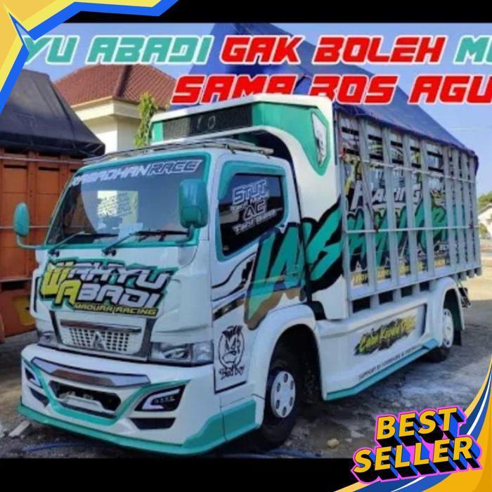 Pola Stiker Miniatur Truk Wahyu Abadi 02