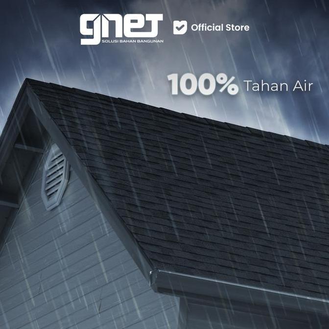 TERLARIS GNET Atap Shingles - Genteng Atap Bitumen Asphalt Premium gratis ongkir