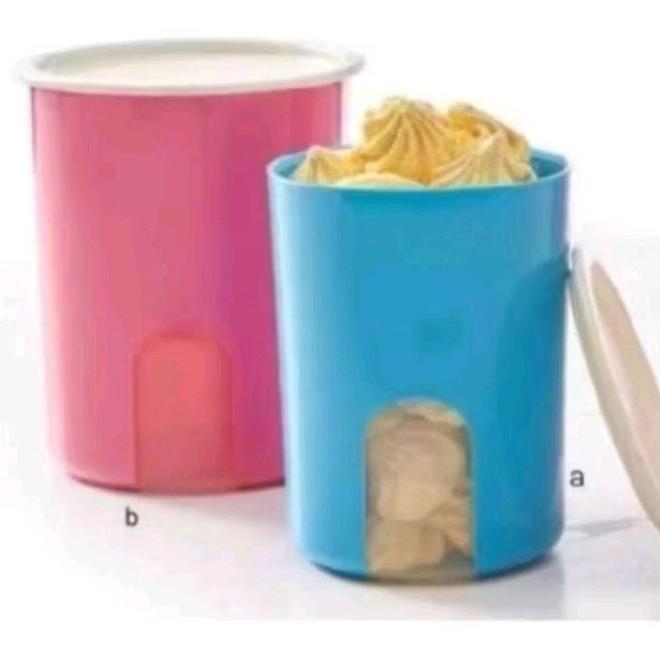 Promo MOSAIC CANISTER TUPPERWARE Toples cemilan tupperware / TOPLES LEBARAN TUPPERWARE/TOPLES NASTAR