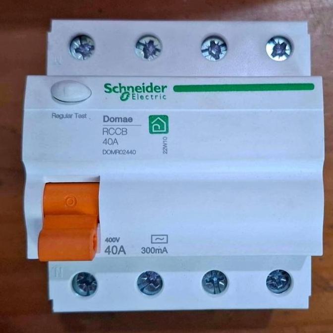 elcb rccb schneider 4p 4phase 63a 300ma