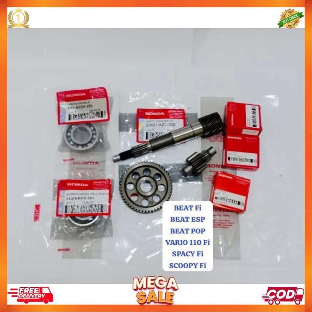 Gigi Gir Rasio Cvt Beat Fi Beat Pop Beat Esp Vario 110 Fi Scoopy Fi Spacy Fi Honda Kzl K44 K81 Set L