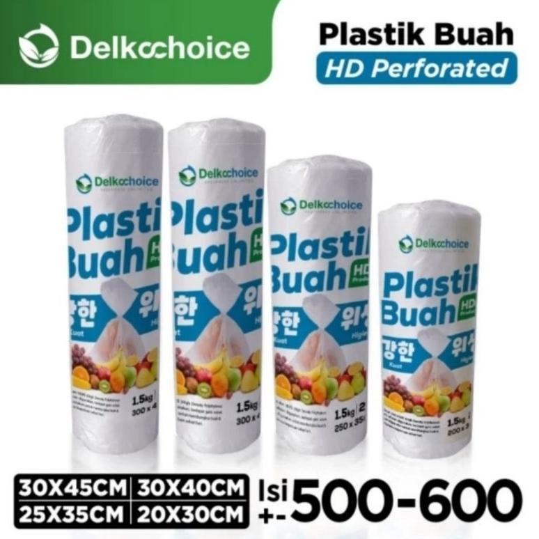 TERBARU 2026 PLASTIK HD ROLL BUAH SAYUR FOTOCOPY PACKING OLSHOP HD PLONG BENING POLOS