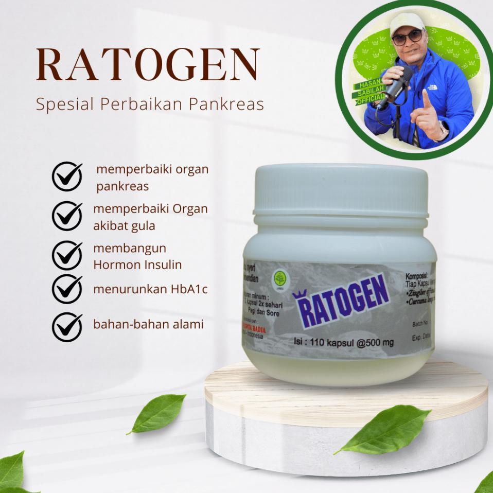 Ratogen Spesial Nyeri Otot - Sendi - Pangkreas- Hasan Sabilah Puspita Radja Herbal [Bisa Cod]