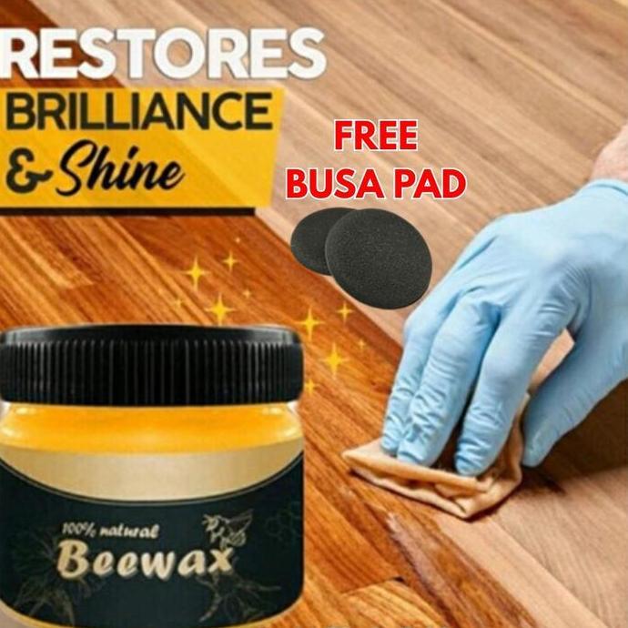 TERLARIS BEEWAX PENGKILAP KAYU BEEWAX POLISH FURNITURE BEEWAX NATURAL POLISH