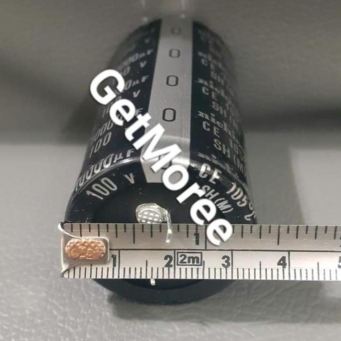Elco 10000UF 100v Nichicon Hitam 10000 uf 100v NICHICON