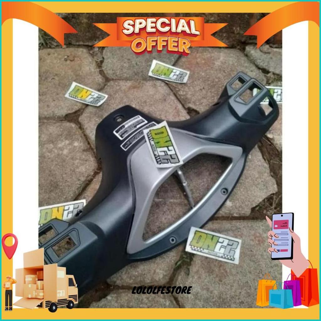 Promo Batok Kepala Depan Belakang Plus Reflektor Lampu Supra X 125 Set Lis Speedometer Standart Ori 