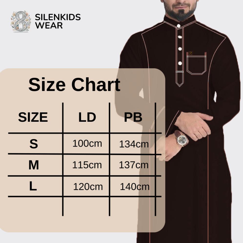 Best Seller Silen Kids Jubah Pria Slimfit Nurim By Rainan Ori Gamis Pria Bahan Katun Premium Adem Ny