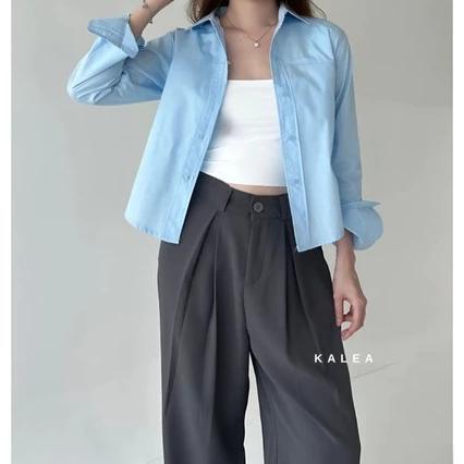 Termurah Viona Pants - Celana Panjang Wanita Highwaist - Losee Pants Celana Kulot Anti Kusut
