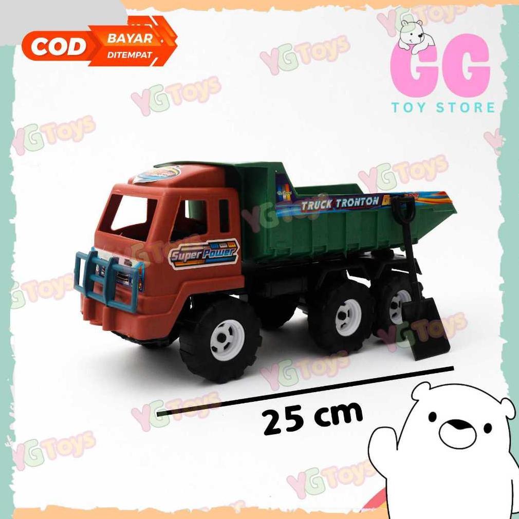 TERBARU GGtoys Mainan Mobil Pasir Besar Truck Oleng Dump Truck Truk TTD KEKINIAN